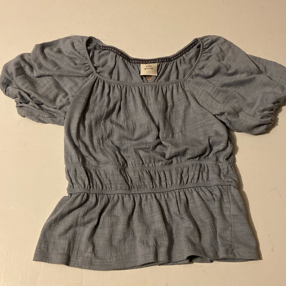 Knox Rose Boho peasant blouse